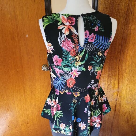 Retro floral print dress - Picture 3 of 6